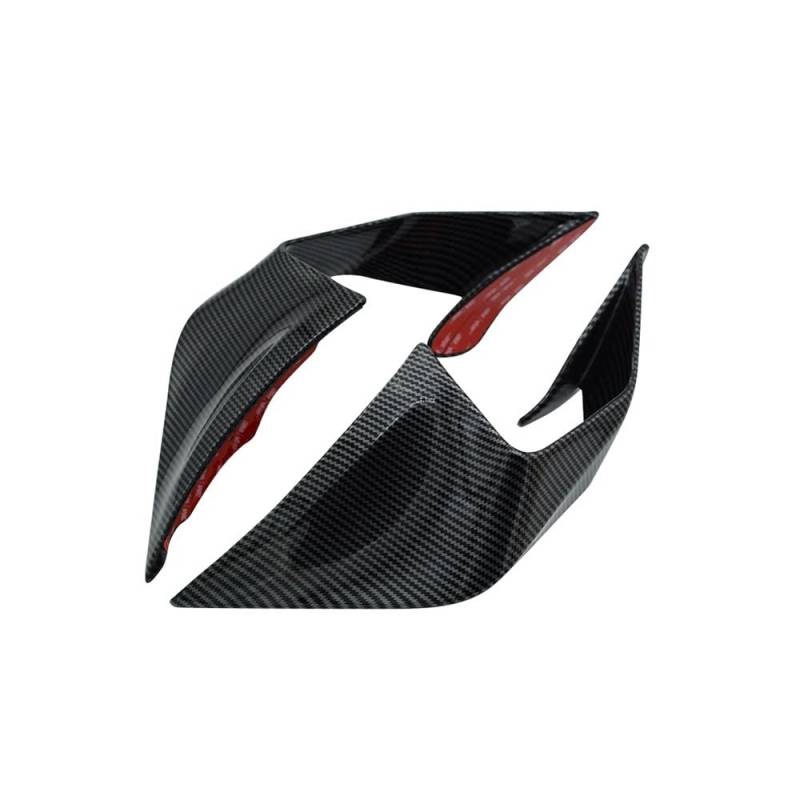 Motorradverkleidung Für Ka&wasaki ZX25R ZX4R ZX4RR ZX-25R/SE ZX-4R/SE ZX-46RR Feste Flügel Verkleidung Spoiler Motorrad Zubehör Seite Flügel Wind Klinge von KOERBGDYM