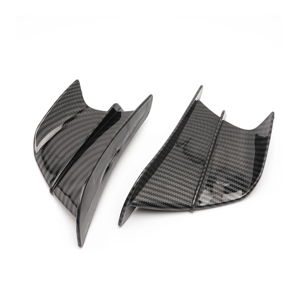 Motorradverkleidung Für Ka&wasaki Zx6r Zx10r Zx14r Zh2 NI&NJA 250 300 400 650 1000Sx H2r Verkleidung Seite Winglet Deflektor Flügel Kit Spoiler zubehör von KOERBGDYM