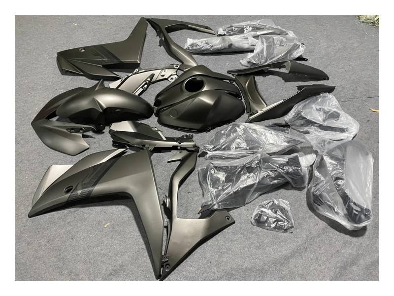 Motorradverkleidung Für Ya&maha YZFR3 YZFR25 YZF R3 R25 2015 2016 2017 2018 Motorrad ABS Verkleidung Kit Volle Fahrzeug Rahmen Schutz Abdeckung körper Schutz von KOERBGDYM