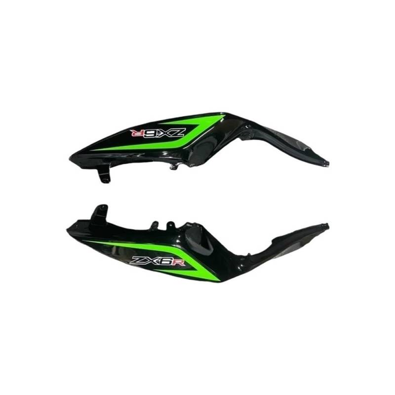 Motorradverkleidung Motorrad-Beifahrersitzbezug, Seitenverkleidung, Verkleidung, passend für Ka&wasaki ZX-6R 636 ZX6R 2013 2014 2015 2016 2017 2018 von KOERBGDYM