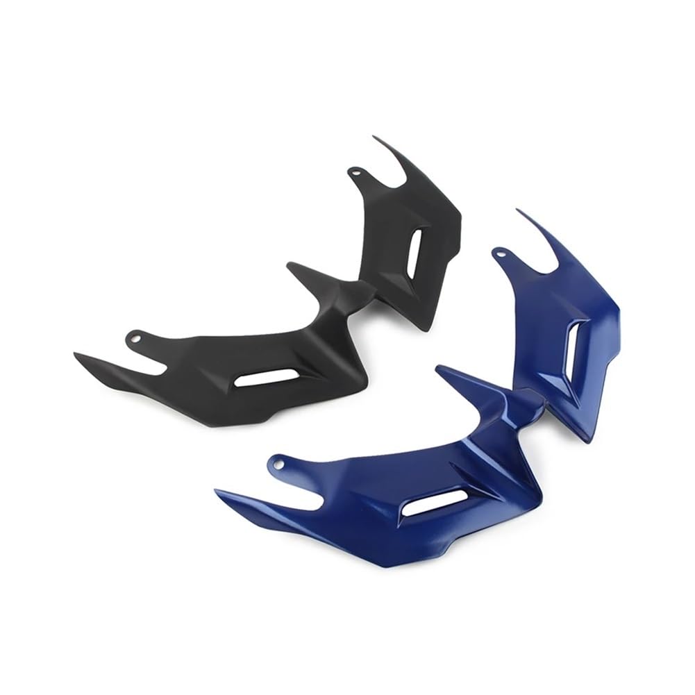 Motorradverkleidung Motorrad Frontverkleidung Winglet Aerodynamischer Spoiler für Ya&maha YZF R3 R25 2014 2015 2016 2017 2018 Schwarz/Blau von KOERBGDYM