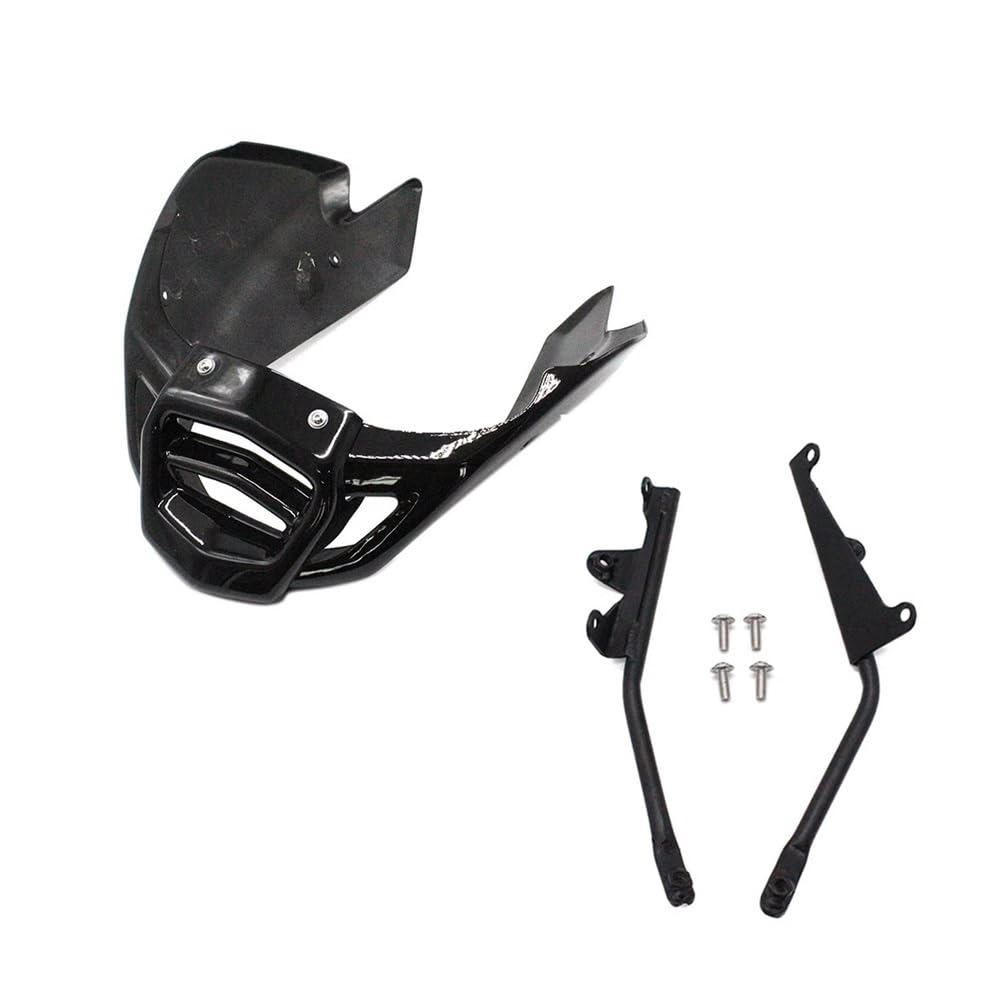 Motorradverkleidung Motorrad Verkleidung Motor Spoiler Verkleidung Montage Kit Montage Matt Helles Schwarz Für Ya&maha FZ1S FZ1N 2006-2014 FZ1 ABS 2014 von KOERBGDYM