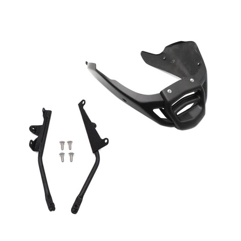 Motorradverkleidung Motorrad Verkleidung Motor Spoiler Verkleidung Montage Kit Montage Matt Helles Schwarz Für Ya&maha FZ1S FZ1N 2006-2014 FZ1 ABS 2014 von KOERBGDYM