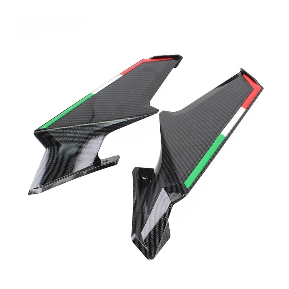 Motorradverkleidung Motorrad Wind Flügel Flow Front Verkleidung Seite Spoiler Winglets Für Aprilia Shiver 750 900 GT GT750 Falco SL1000 Pegaso 650 SR50 von KOERBGDYM