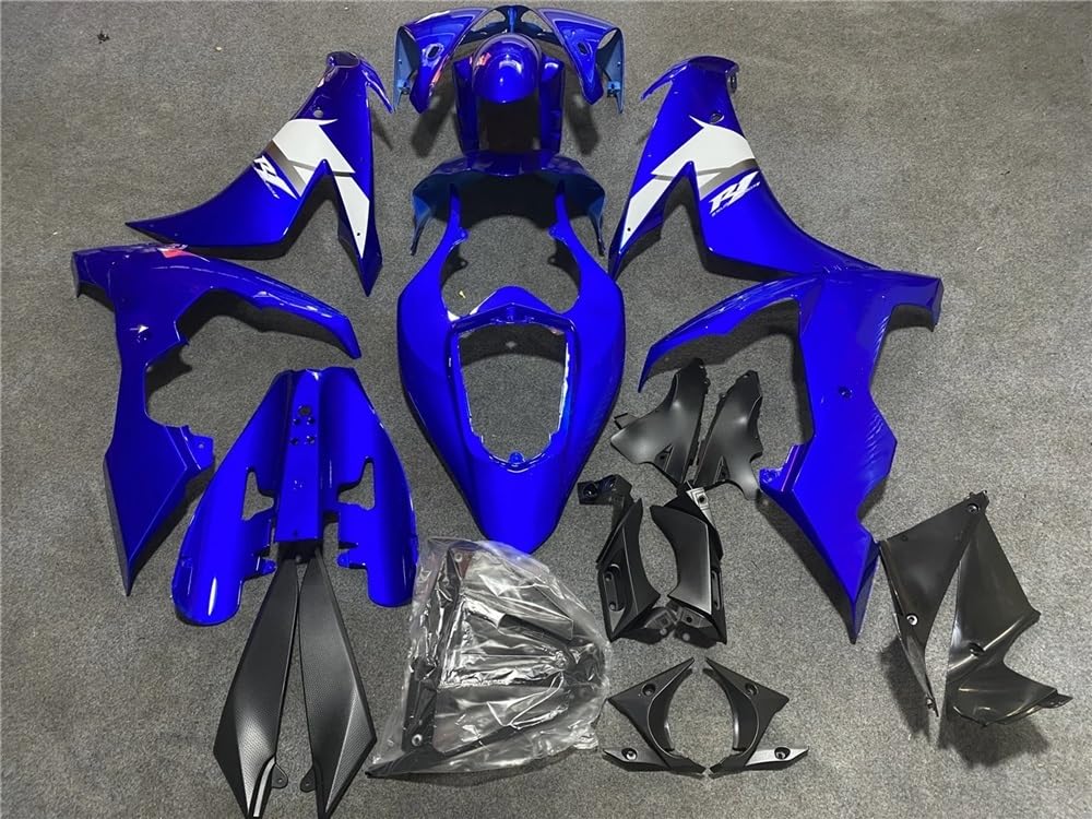 Motorradverkleidung Motorradverkleidungsset passend für Ya&maha YZF-R1 2004 2005 2006 YZF1000 04 05 06 Verkleidung Blau-weißes Motorradgehäuse von KOERBGDYM