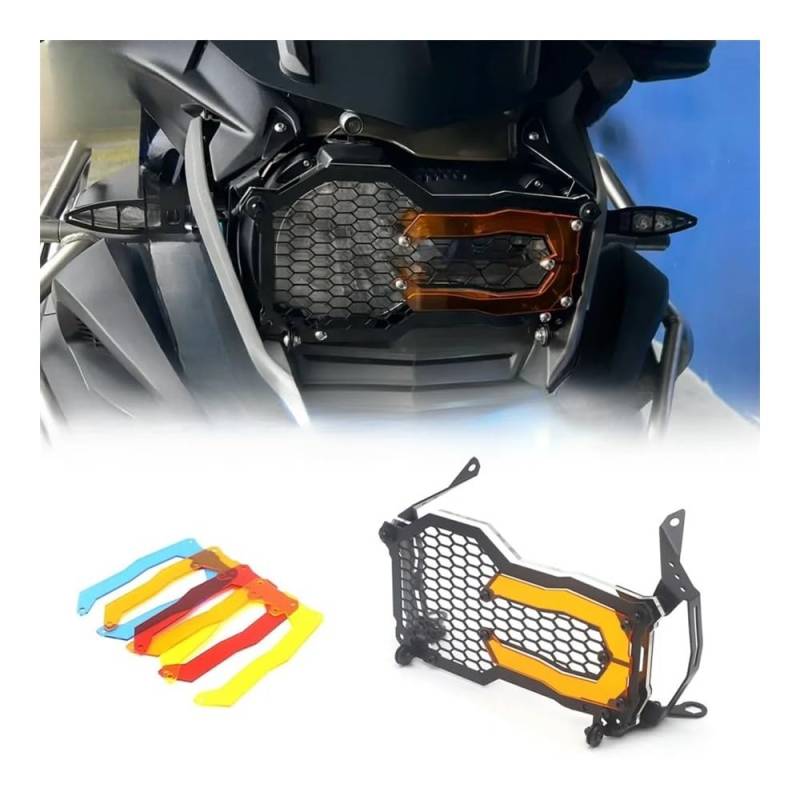 Scheinwerfer Kühlergrill Schutz Abdeckung Für B&M&W R1200GS R1250GS LC Adventure R 1200 GS R1250 GS Motorrad Scheinwerfer Protector Grille Wache Scheinwerfer Abdeckung Verkleidung von KOERBGDYM