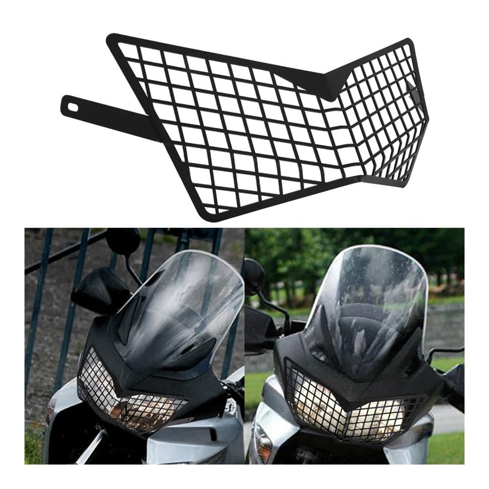 Scheinwerfer Kühlergrill Schutz Abdeckung Motorrad Scheinwerfer Schutz Für Ho&nda Varadero XL1000V 2003-2013 Kopf Licht Schutz Abdeckung Schutz Grill Grille Schutz von KOERBGDYM