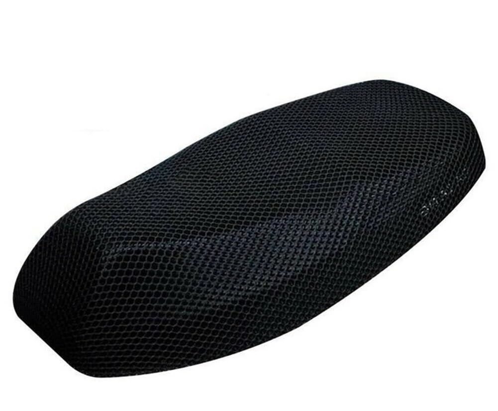 Sitzbezug Schutz Kissen Motorrad Elektro Kissen Sitzbezug 3D Mesh Schutznetz Anti-Rutsch Roller Sitzbezüge Kissen Mesh Netzbezug Zubehör von KOERBGDYM