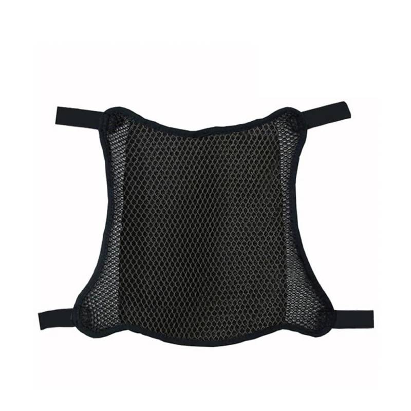 Sitzbezug Schutz Kissen Motorrad Sonnenschutz Kissenbezug 3D Mesh Net Atmungsaktiv Kühles Sonnenfestes Wärmemontage Air Pad Moto Sitzkissen von KOERBGDYM