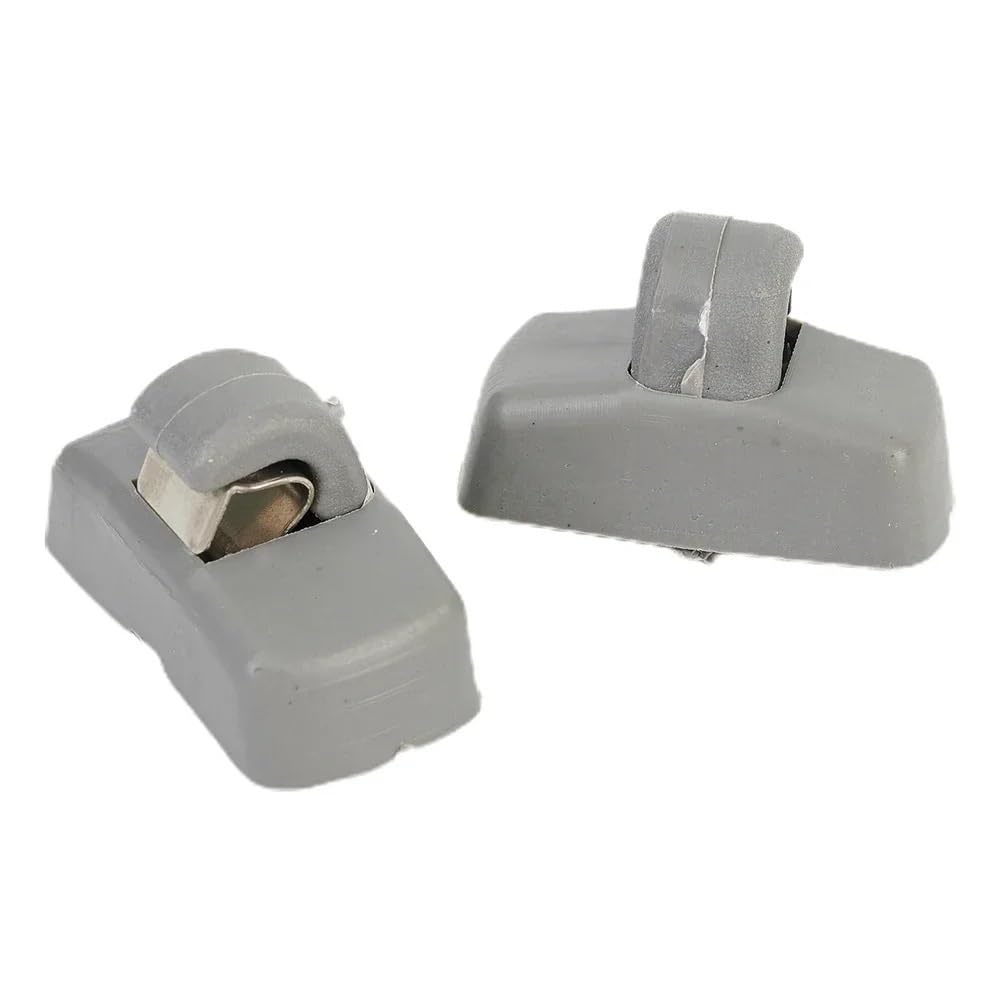 KOIAMVZW [Replacement] 2 stücke Vorne Sonnenblende Haken Clips 3B0857561B/3B0857563 for Skoda for Fabia 00-08 for Octavia 97-11 for Superb 02-08 Auto Zubehör von KOIAMVZW