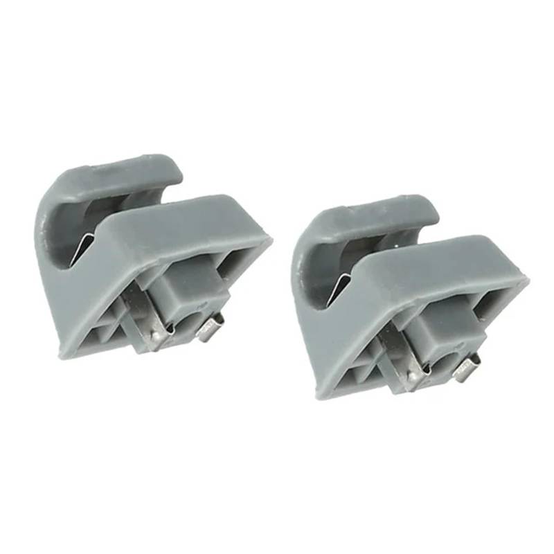 KOIAMVZW [Replacement] Korrekte Verbindung mit beleuchteten Spiegeln mithilfe von Sonnenblenden-Clip-Haltern for Mercedes W201 W123 W124 W126 W140 (Gray) von KOIAMVZW