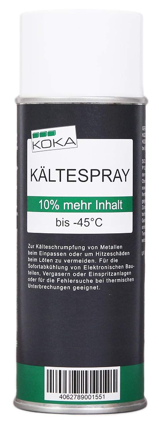 KOKA 1 x 440 ml Kältespray bis -45°C Vereisungs-Spray EIS-Spray Kühlspray von KOKA