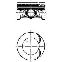 Kolben KOLBENSCHMIDT 40247610 von Kolbenschmidt