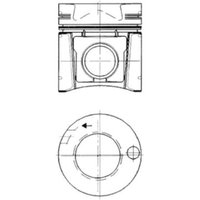 Kolben KOLBENSCHMIDT 93231600 von Kolbenschmidt