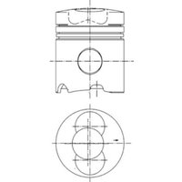 Kolben KOLBENSCHMIDT 99343600 von Kolbenschmidt