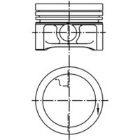 Kolben KOLBENSCHMIDT 99455620 von Kolbenschmidt