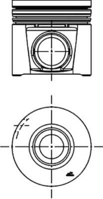 Kolbenschmidt 40285620 - Kolben von KOLBENSCHMIDT