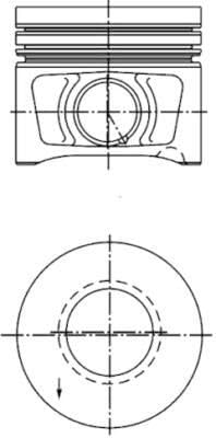 Kolbenschmidt 40387610 Kolben & Ringe von KOLBENSCHMIDT