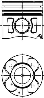 Kolbenschmidt 41289610 - Kolben von Kolbenschmidt