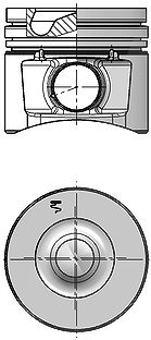 Kolbenschmidt Kolben [Hersteller-Nr. 40372620] von KOLBENSCHMIDT