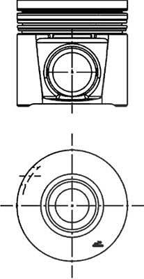 Kolbenschmidt Kolben [Hersteller-Nr. 40285620] für Fiat, Iveco von KOLBENSCHMIDT