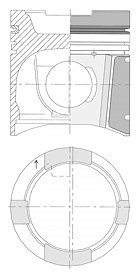 Kolbenschmidt Kolben [Hersteller-Nr. 41498600] von KOLBENSCHMIDT