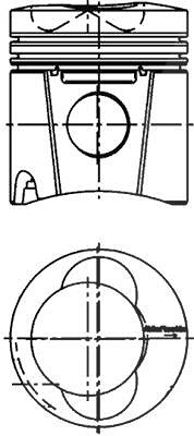 Kolbenschmidt Kolben [Hersteller-Nr. 99955600] von KOLBENSCHMIDT