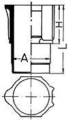 Kolbenschmidt Zylinderlaufbuchse [Hersteller-Nr. 89309110] für Renault von KOLBENSCHMIDT