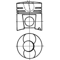 Reparatursatz, Kolben/Zylinderlaufbuchse KOLBENSCHMIDT 93224960 von Kolbenschmidt