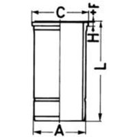 Zylinderlaufbuchse KOLBENSCHMIDT 89878110 von Kolbenschmidt