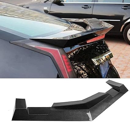 Auto Heckspoiler Spoilerlippe für Cadillac Cts III 2014-2019 Heckflügel Kofferraumspoiler Rear Spoiler Flügel Lippe Styling Tuning von KOLUNF