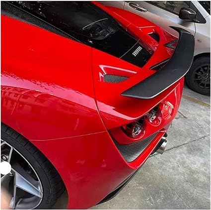 Auto Heckspoiler Spoilerlippe für Ferrari F8 Tributo 2019- Heckflügel Kofferraumspoiler Rear Spoiler Flügel Lippe Styling Tuning von KOLUNF
