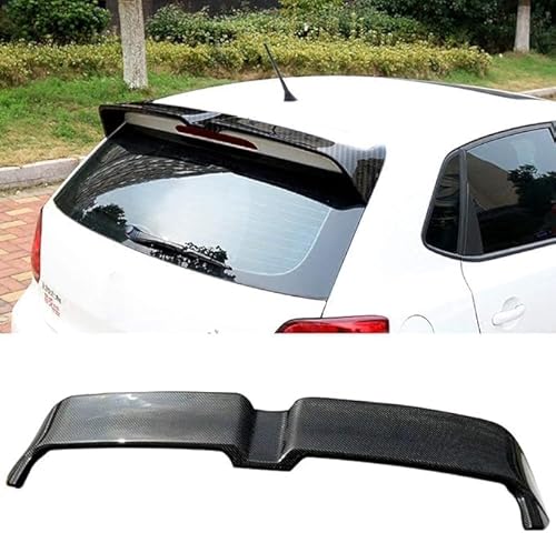 Auto Heckspoiler Spoilerlippe für VW Polo VI 2021- Heckflügel Kofferraumspoiler Rear Spoiler Flügel Lippe Styling Tuning von KOLUNF