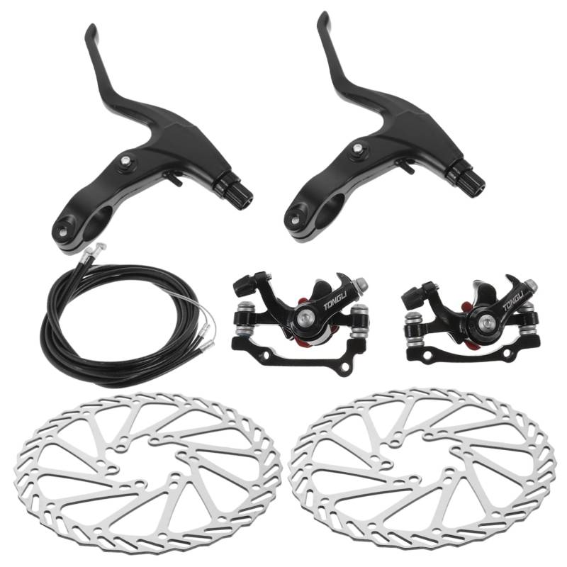 KOMBIUDA 1 Set Scheibenbremsen Für Mountainbikes Floating Rotors Vorder Und Hinterrad Bremsscheiben Racing Brake Disc Geeignet Für Verschiedene Fahrradmodelle von KOMBIUDA