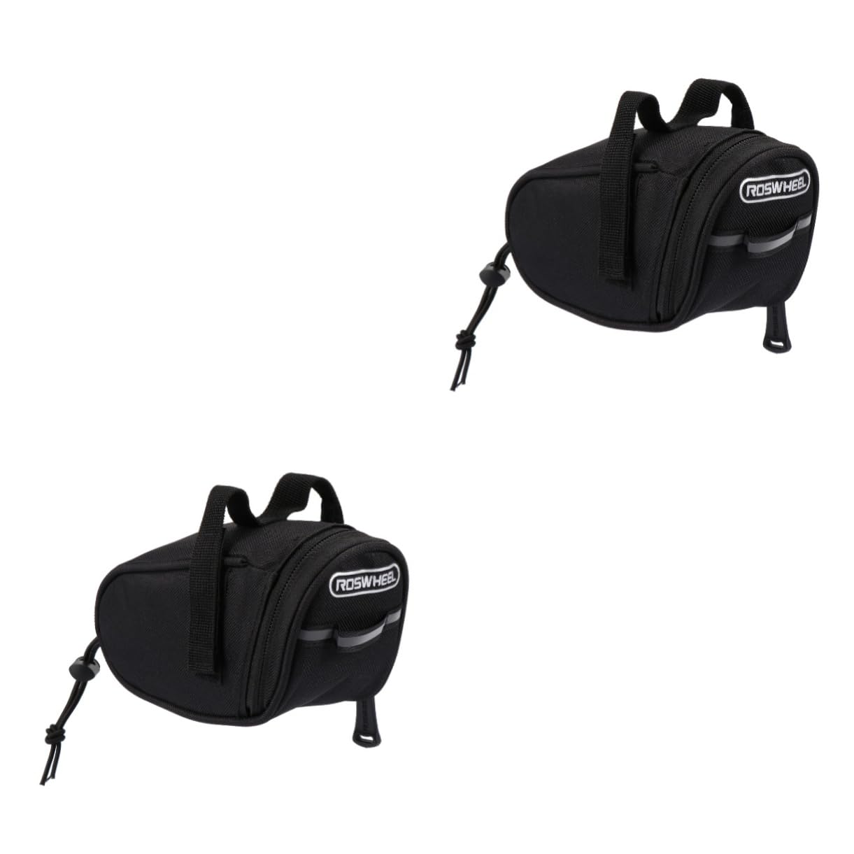 KOMBIUDA 2St Fahrrad Hecktasche Storage Pockets Storage Bags Fahrrad Tragetasche Gepäckträgertasche hinten Fahrradtasche Satteltasche Reitausrüstung Fahrrad Lenkertasche 600d Oxford-Stoff von KOMBIUDA