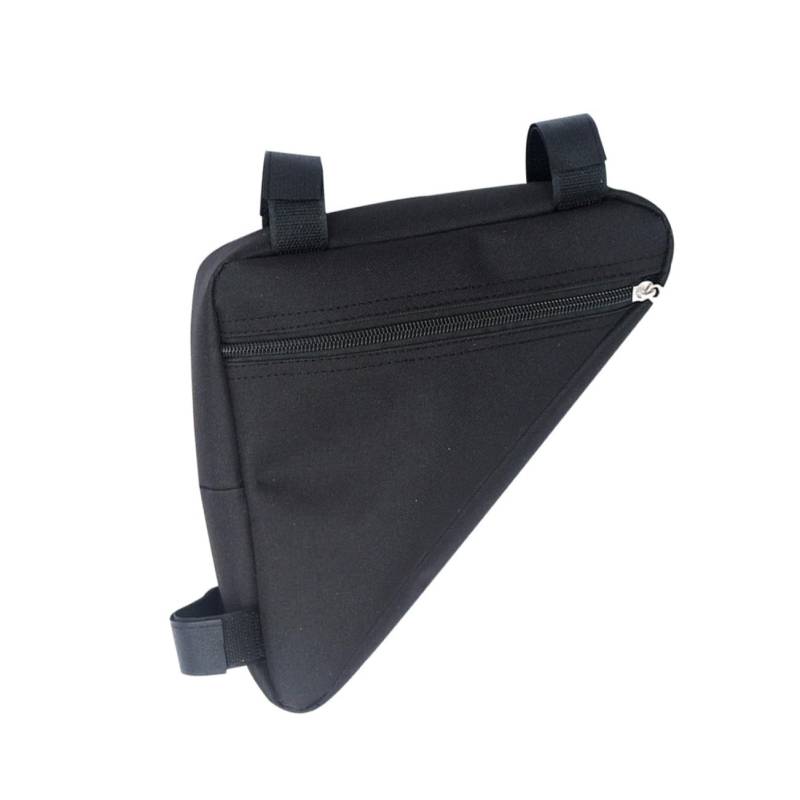 KOMBIUDA Fahrrad Dreieck Tasche Satteltasche Fahrrad Werkzeugtasche Fahrradtasche Schlauchbeutel Sitzsack Rack-tasche Stangentasche Fahrrad Wasserdichte Rahmentasche Pedale Polyester Black von KOMBIUDA