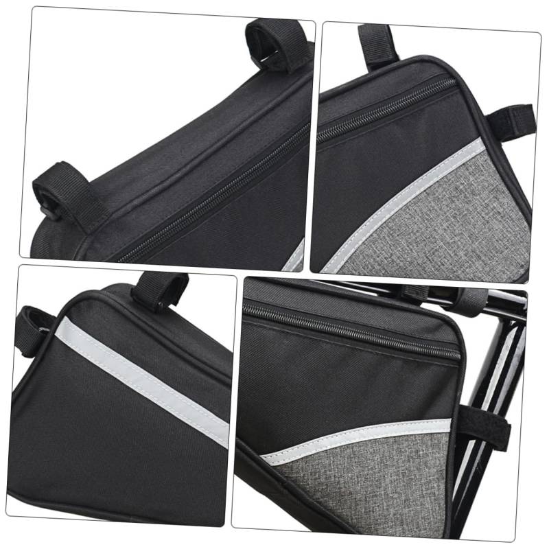 KOMBIUDA Fahrrad Dreieckstasche Fahrradtasche Tasche Fahrradtasche Werkzeug Organizer Tasche Fahrradsitztasche Fahrradtasche Handytasche Unter Dem Schlauch Tasche Mit von KOMBIUDA