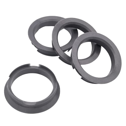 KONIKON 4X Zentrierringe 63,4 x 54,1 mm Silber Felgen Ringe Radnaben Zentrierring Adapterring Ring Felgenring Distanzring Made in Germany von KONIKON