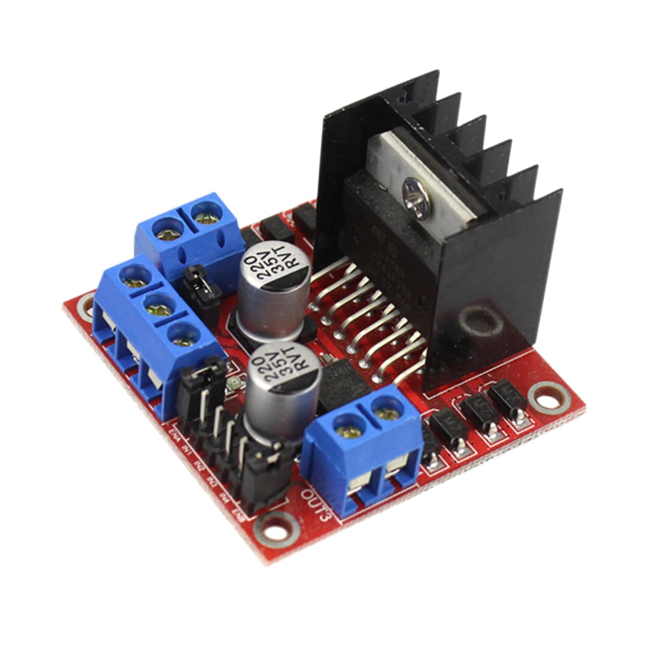 KONTONTY L298N Schrittmotor Treiber Modul Dual H Brücke Motorsteuerung 5 35V Für DC Motoren Roboteranwendungen CNC Controller von KONTONTY