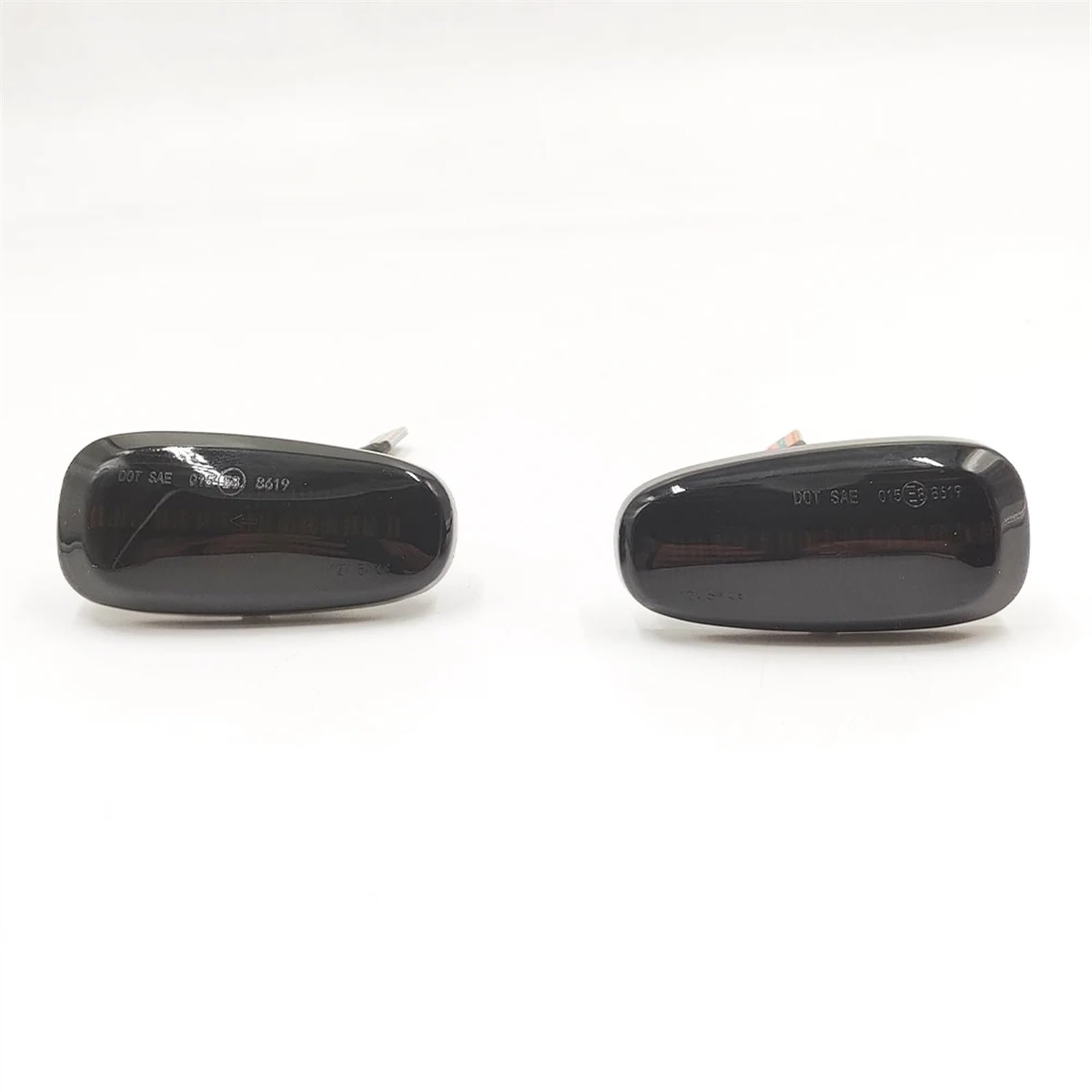 KOPQTEC Blinkerspiegel Kompatibel Mit Opel Für Zafira A 1999 2000 2001-2005 Für Astra G 1998-2009 1 Satz Dynamische Blinker Fürs Auto Seitenmarkierungsleuchte(Smoke Shell) von KOPQTEC