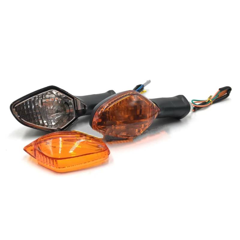 KOPQTEC Motorrad Blinker Für NC700 Für NC750 Für CTX700 Für CBR500 Für MSX125 Für CMX300 Für CB400F Für CBR650F Für CRF250L Motorrad-Blinkerleuchte(Yellow) von KOPQTEC