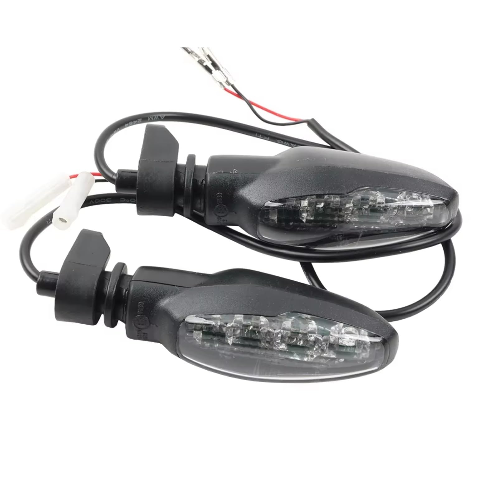 KOPQTEC Motorrad Blinker Für Trident 660 Für Tiger 850 Für Sport Für Speed ​​Für Triple R Für Street Für Twin 900 Für Daytona 765 Motorrad-Blinker-Zubehör von KOPQTEC