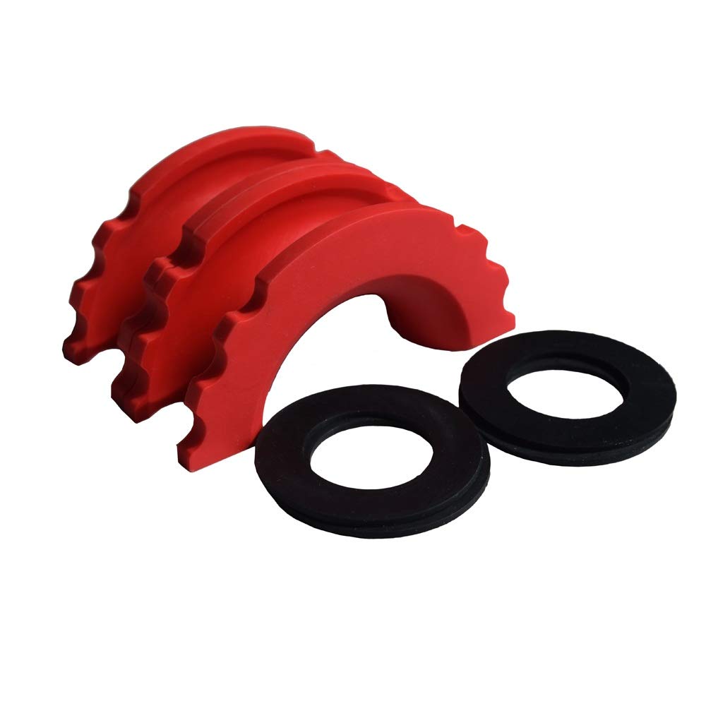 Synthetisches Windenseil-Set, D-Ring-Schäkel-Isolator für Geländewagen, LKW, SUV, ATV, UTV von KOROBIE