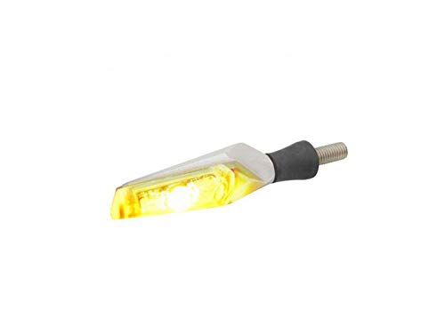 Blinker Koso Mars LED Silber/Translucent Universal Verkauft von Einheit von KOSO