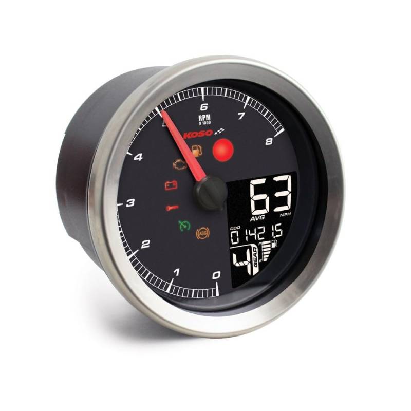 Koso HD-01 Sportster 883 Zähler/Tachometer Bj: 2004-2013 Chrome von KOSO