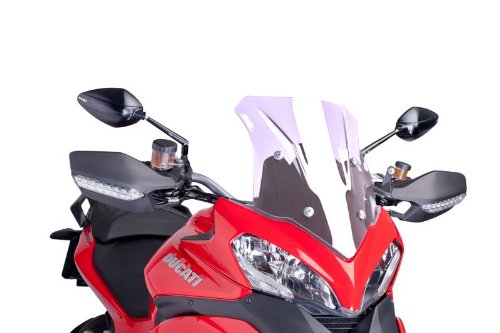 Racingscheibe Puig Ducati MULTISTRADA 1200/S 2013- klar transparent Verkleidungsscheibe von KOSO