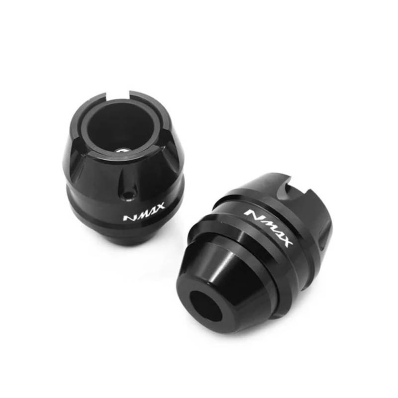 Motorrad Anti-Fallen Ball Für Ya&maha NMAX155 NMAX 155 Vordergabel Rad Herbst Schalldämpfer Rohr Rahmen Schutz Rahmen Slider Anti Crash Protector von KOTGBEWM