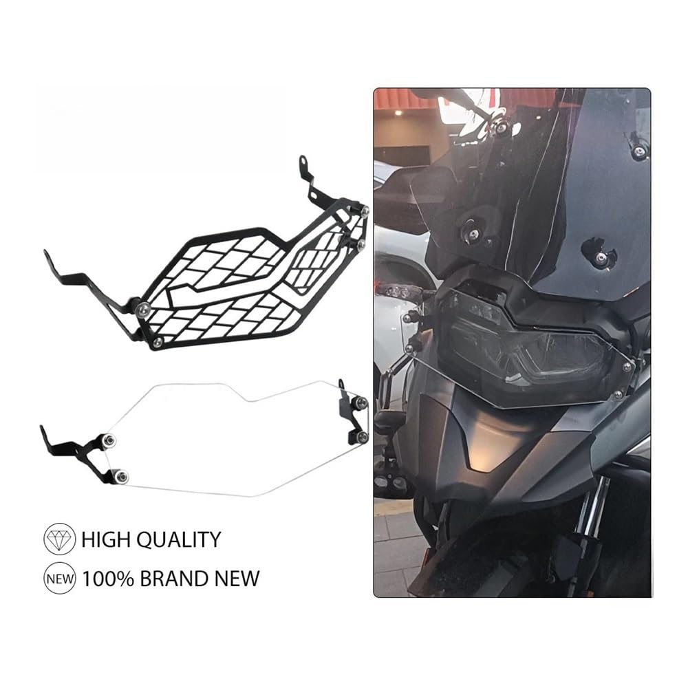 Motorrad Scheinwerfer Schutz Abdeckung1 Für B&M&W F 850 ​​GS 750 F850 F750 F850GS F750GS 2018-2023 Motorrad Scheinwerfer Protector Transparent Kopf Lichter Kühlergrill Schutz Abdeckung von KOTGBEWM