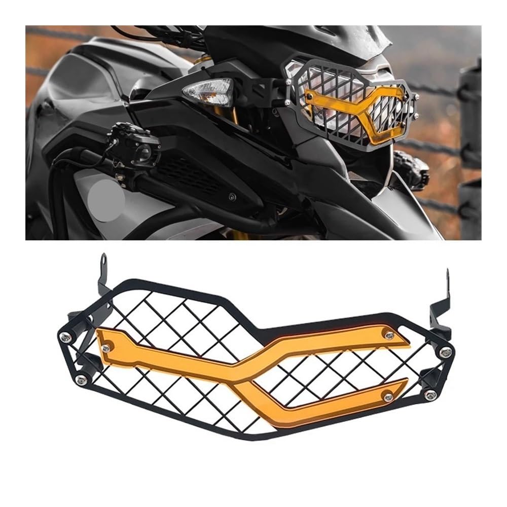 Motorrad Scheinwerfer Schutz Abdeckung1 Für B&M&W F750GS F850GS F 850 ​​GS F750 GS 2018-2023 2022 Motorrad Scheinwerfer Protector Kopf Lichter Kühlergrill Schutz Schutz Abdeckung von KOTGBEWM