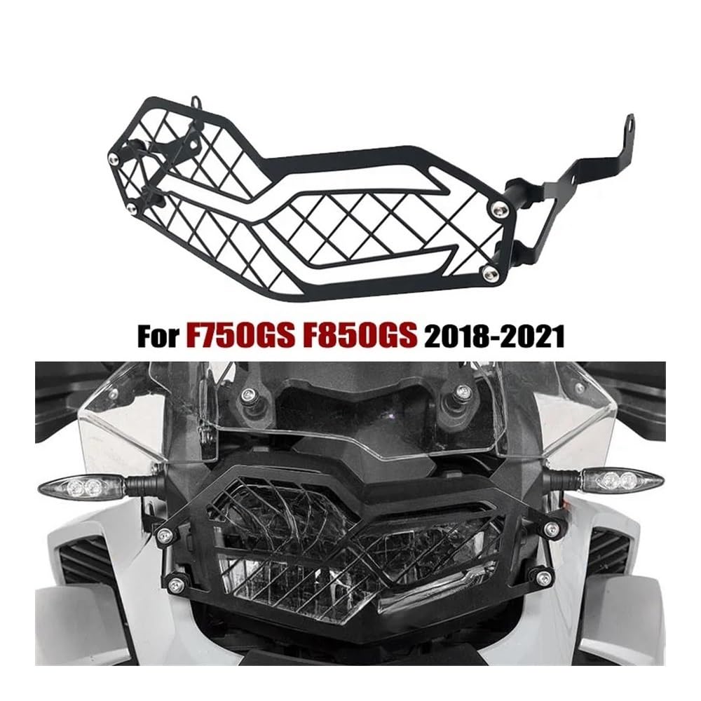 Motorrad Scheinwerfer Schutz Abdeckung1 Für B&M&W F850GS F750GS F850 GS F750 GS F 750 GS 2018-2022 2019 2020 2021 Scheinwerfer Schutz Grille Grill Abdeckung Schutz Motorrad von KOTGBEWM